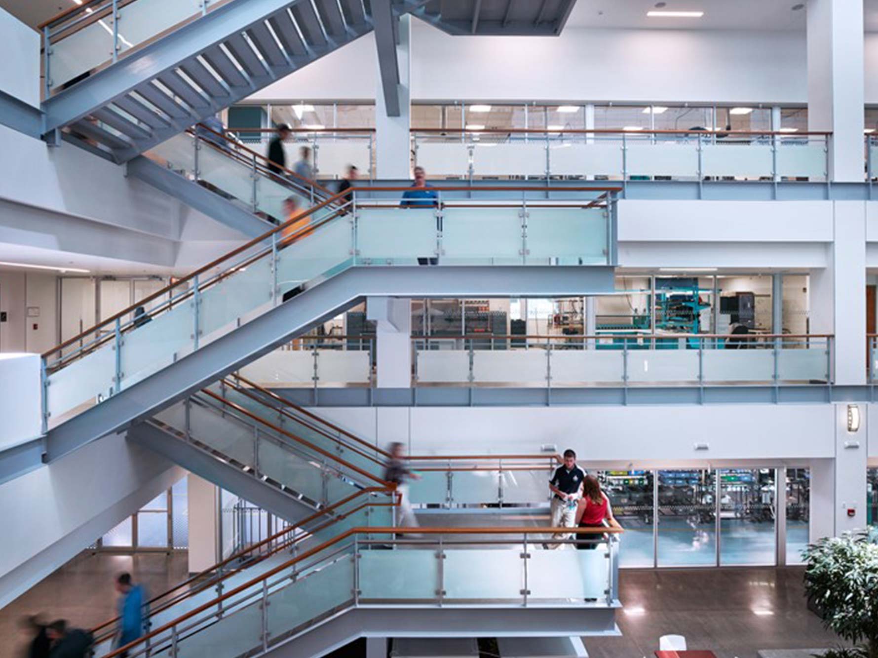 Industrial Scientific - New Monumental Stair & Glass Rails